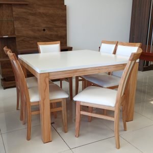 Mesa de PARAISO COMBINADA 120x120x080