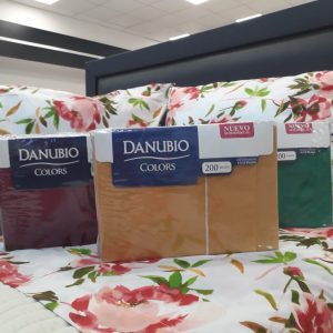 Juego de SÁBANAS DANUBIO 200 hilos percal