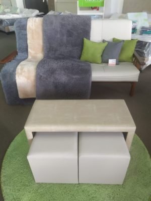 Mesa GUARDA dos CUBOS (con cubos incluidos)