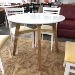 Mesa ESCANDINAVA 100 MT de diámetro PINO