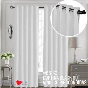 Juego de cortinas BLACK OUT vinílico