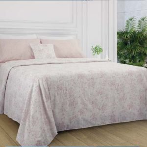 Juego de Sabanas Línea ESSENCIA · 180 hilos · Estampadas s/embozo ·