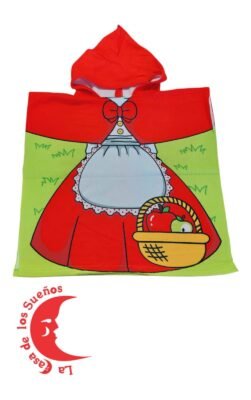 Poncho de toalla infantil