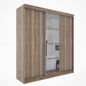 Ropero REFLEX 3 puertas corredizas con espejos DLE363