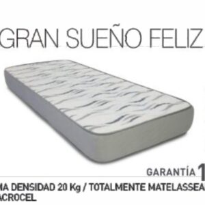 Colchón GRAN SUEÑO FELIZ de GANI 1 PLAZA