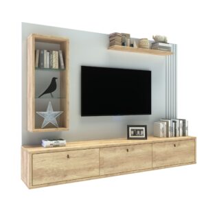 HOME SUSPENSO VARILLADO CON 3 PUERTAS DRO04R