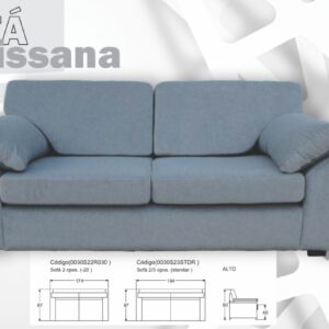 Sofá de 3 cuerpos MISANA Frontera Living