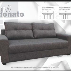 Sofá Donato 2 cuerpos FRONTERA LIVING