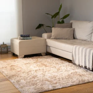 Alfombra PELUDA lavable 100x150 cm.