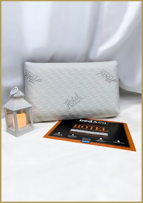 Almohada Clásica Hotel INTELIGENTE *espuma viscoelástica* - Imagen 3