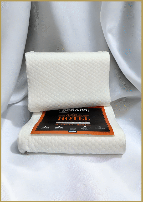 Almohada Cervical Hotel INTELIGENTE *espuma viscoelástica* - Imagen 3