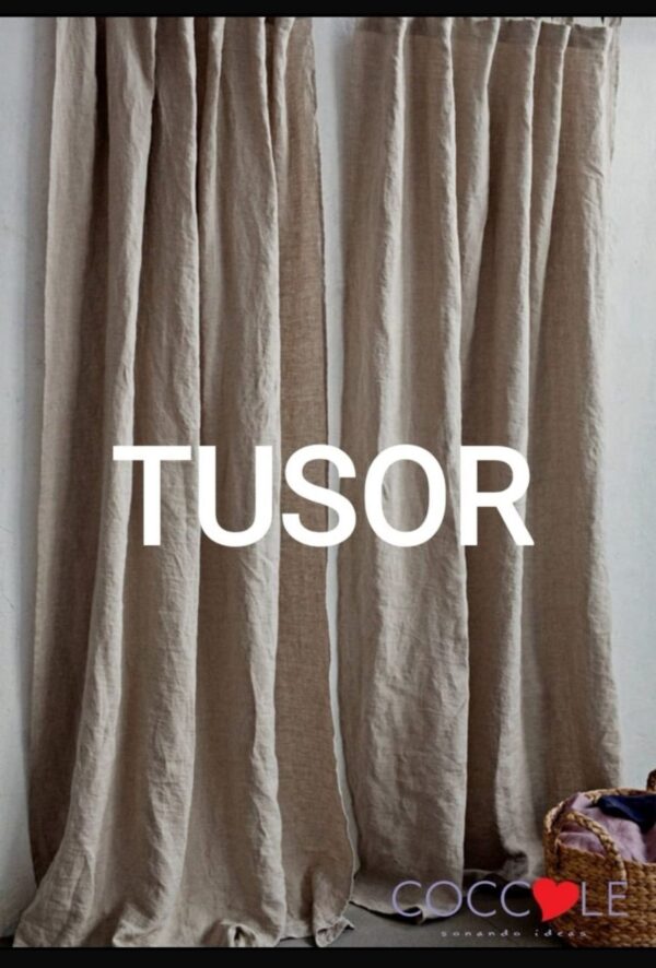 Juego de cortinas TUSSOR Coccole - Imagen 3