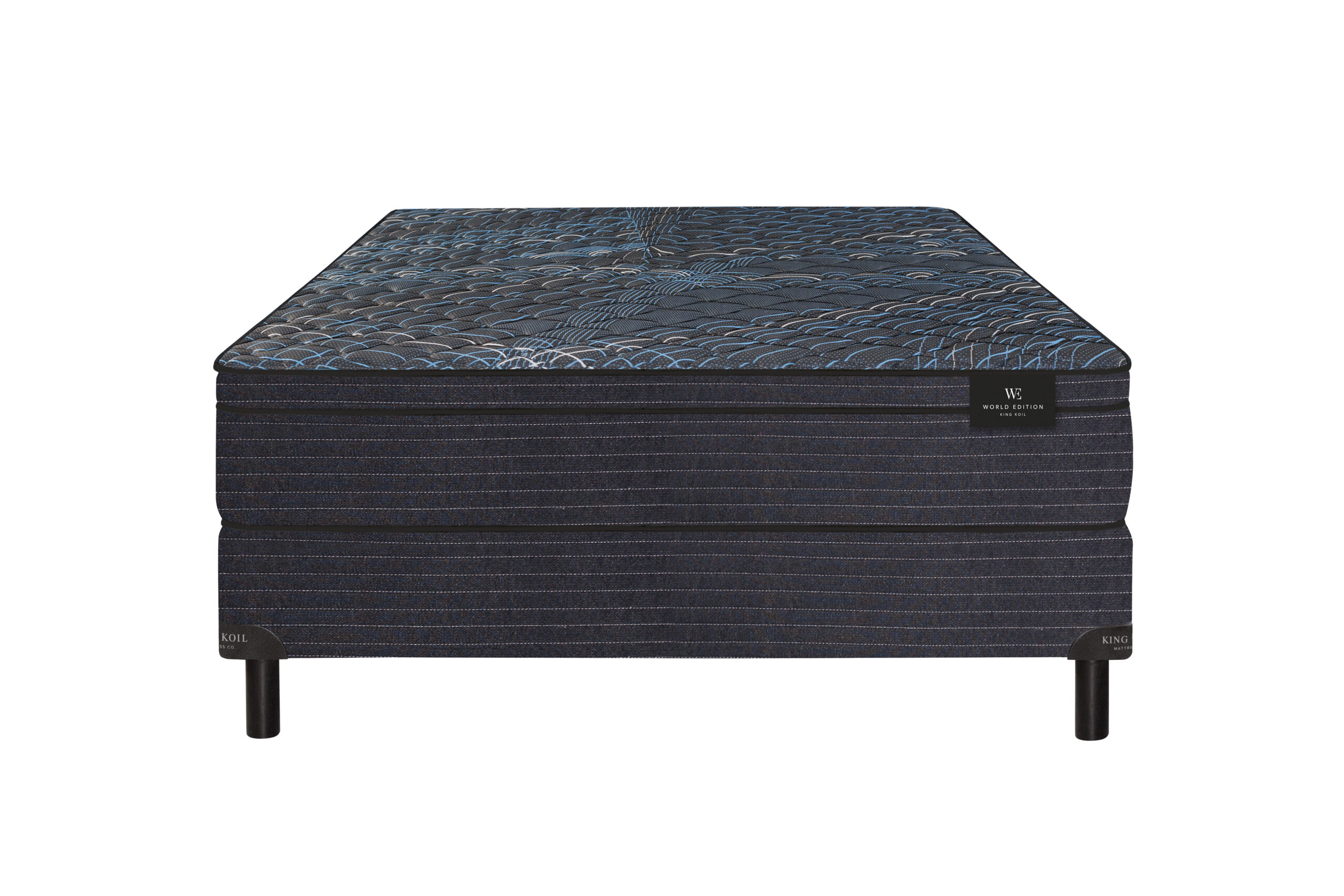 Colchón ASPEN resorte KING KOIL europillow + sommier DANIEL