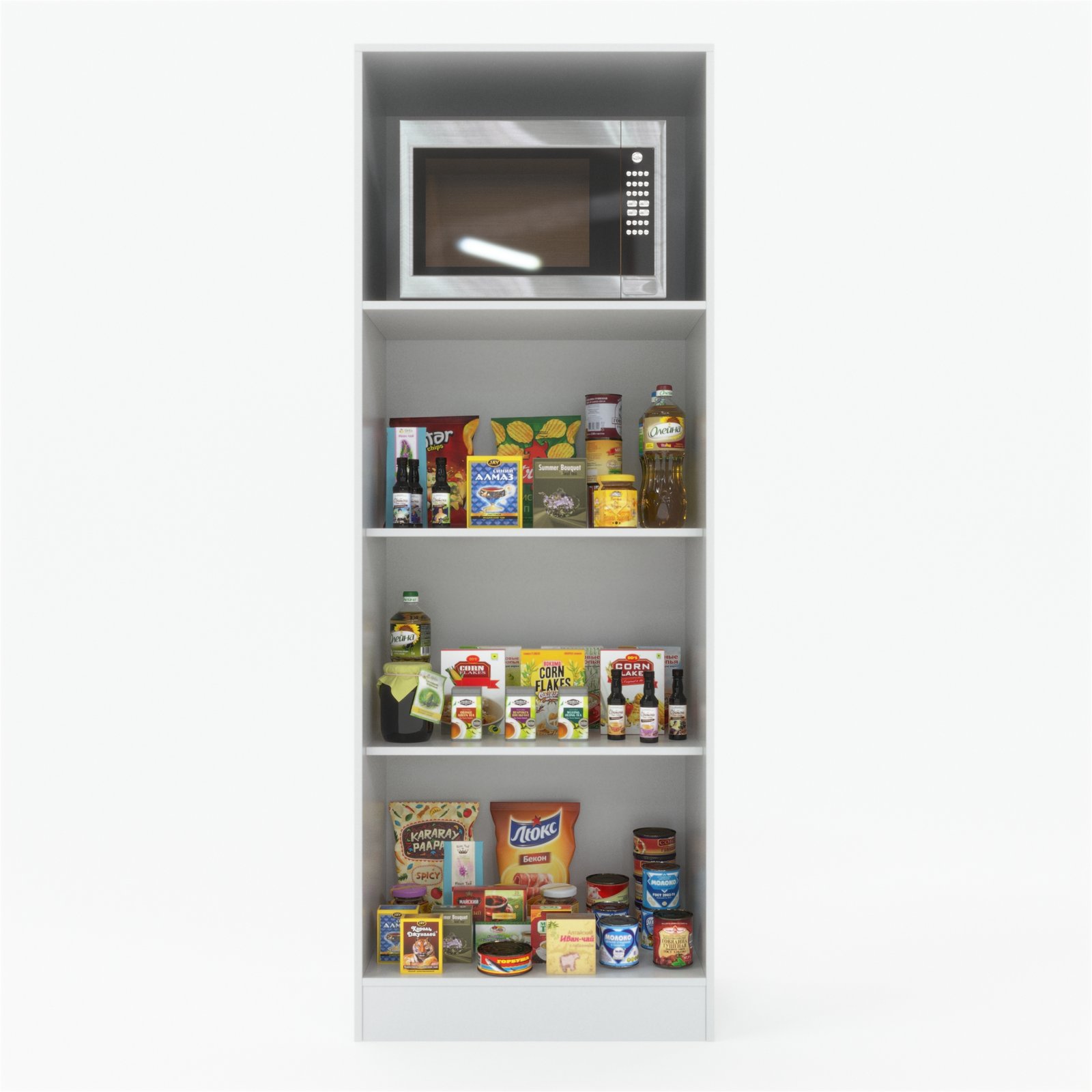 MULTIUSO 1802 PUERTAS + ESTANTES (DL639) - Imagen 5