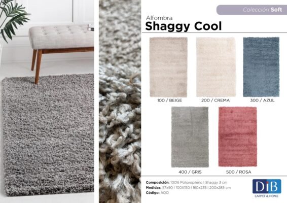 ALFOMBRA SHAGGY COOL