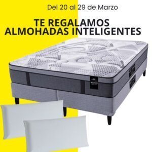 Colchón 120 LUXURY POCKET KING KOIL + sommier Daniel *nuestra marca*