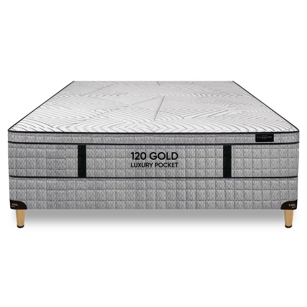 Colchón 120 LUXURY POCKET KING KOIL + sommier Daniel *nuestra marca*