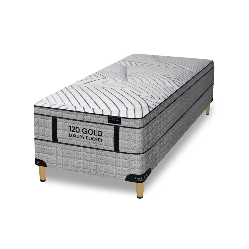 Colchón 120 LUXURY POCKET KING KOIL + sommier Daniel *nuestra marca* - Imagen 7