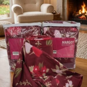 Frazada Polar Estampada MARGOT 2 ½pl