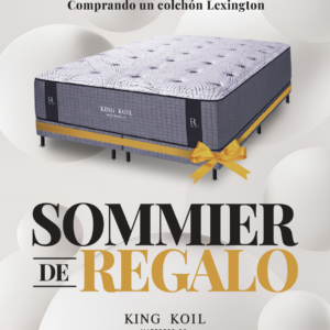 Colchón LEXINGTON King Koil + SOMMIER DE REGALO!