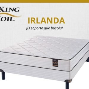 COLCHON IRLANDA DE RESORTE KING KOIL