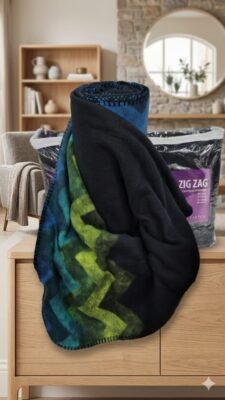 Frazada ZIGZAG PALETTE polar reversible 2½pl