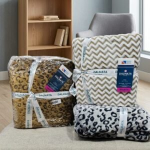 Manta polar  jacquard DALMATA