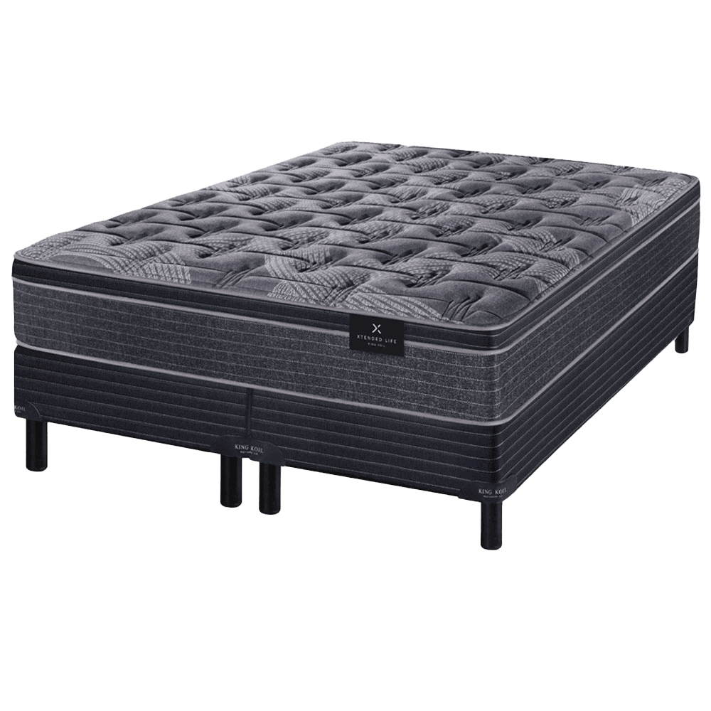 Colchón XL ADVANCED resorte reforzado y pillow inteligente + sommier Daniel *nuestra marca*