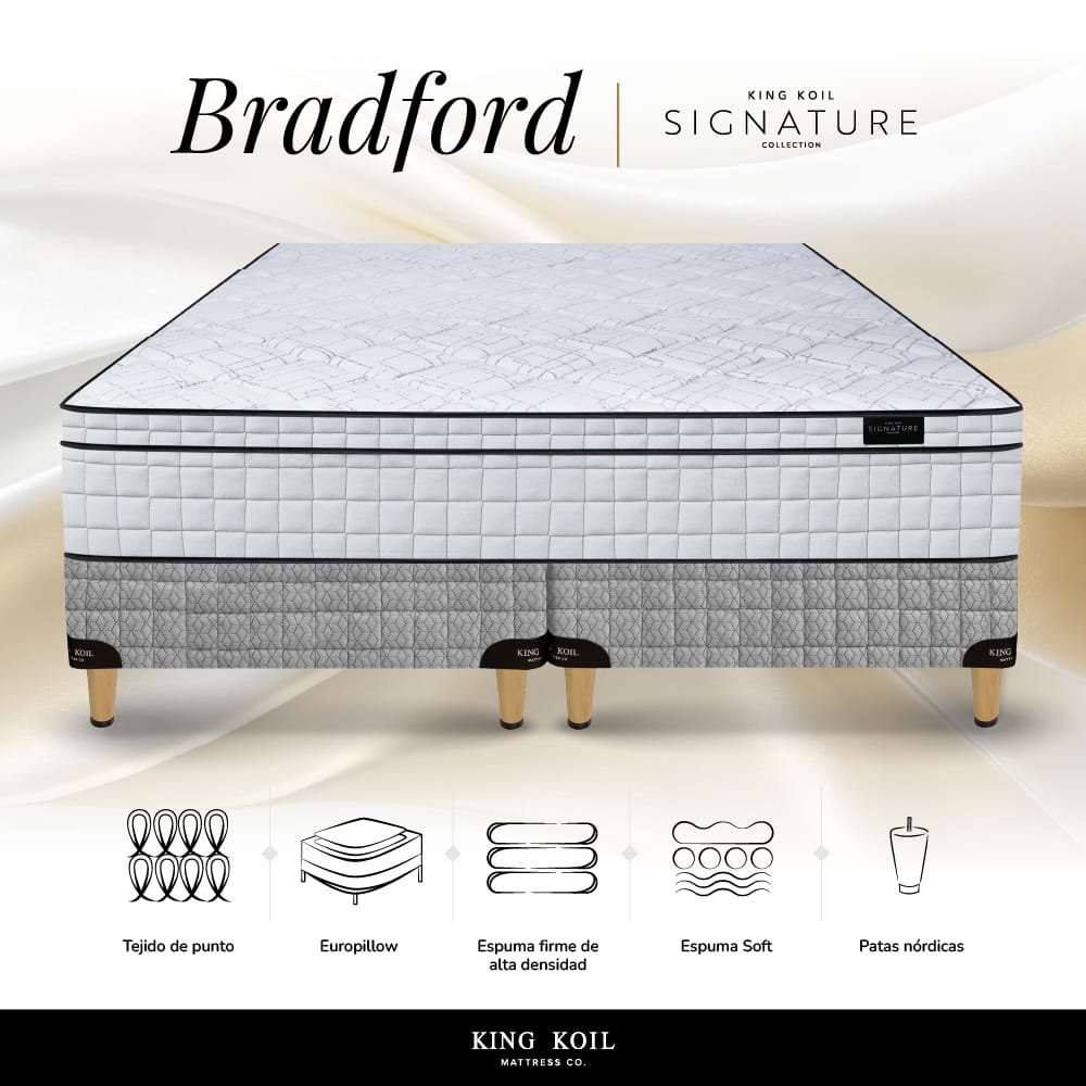 COLCHON BRADFORD+SOMMIER SIGNATURE.. NUEVO LANZAMIENTO! - Imagen 2